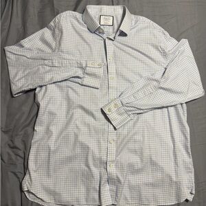 Charles Tyrwhitt Shirt Mens Egyptian Cotton Dress Button Up 18/37